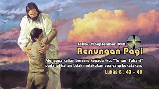 RENUNGAN PAGI - SABTU, 11 SEPTEMBER 2021