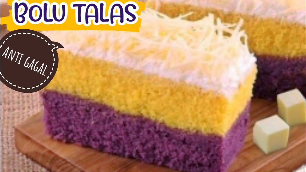 PUNYA TALAS DIRUMAH BUAT BOLU TALAS AJA || MUDAH DAN ENAK ||