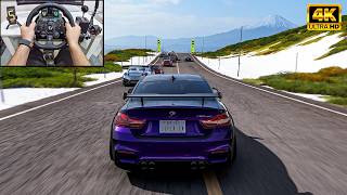 BMW M4 F82 GTS VS Track Toys - Forza Horizon 6 | Logitech G923 Steering Wheel screenshot 5