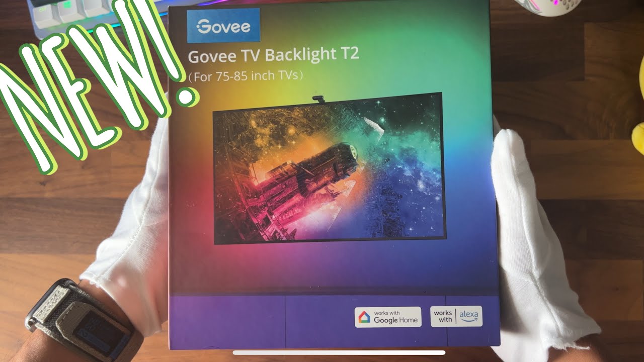 GOVEE ENVISUAL T2. DUAL CAMERAS. TV BACKLIGHT | UNBOXING - YouTube