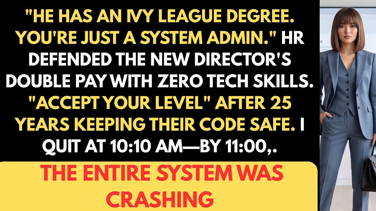 He Got Double Pay With Zero IT Skills—I Quit, Everything Collapsed