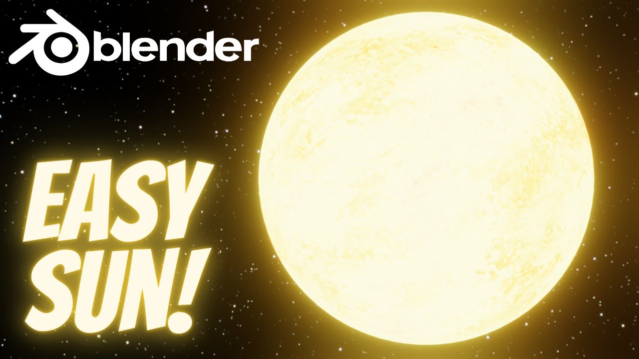 How To Make Easy Sun In Blender 2.92 | Eevee Tutorial