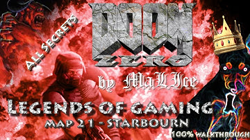 Doom Zero MAP21: Starbourn - 100% Walkthrough