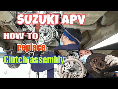 SUZUKI APV | HOW TO REPLACE CLUTCH ASSEMBLY | STEP BY STEP TUTORIAL