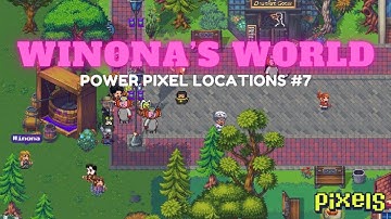 PIXELS︱POWER PIXEL LOCATIONS #7︱🍾WINE WINE WINE