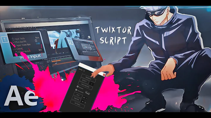 Smooth Twixtor in 1 second [ tutorial ]  After Effects script, Step-by-step installation guide