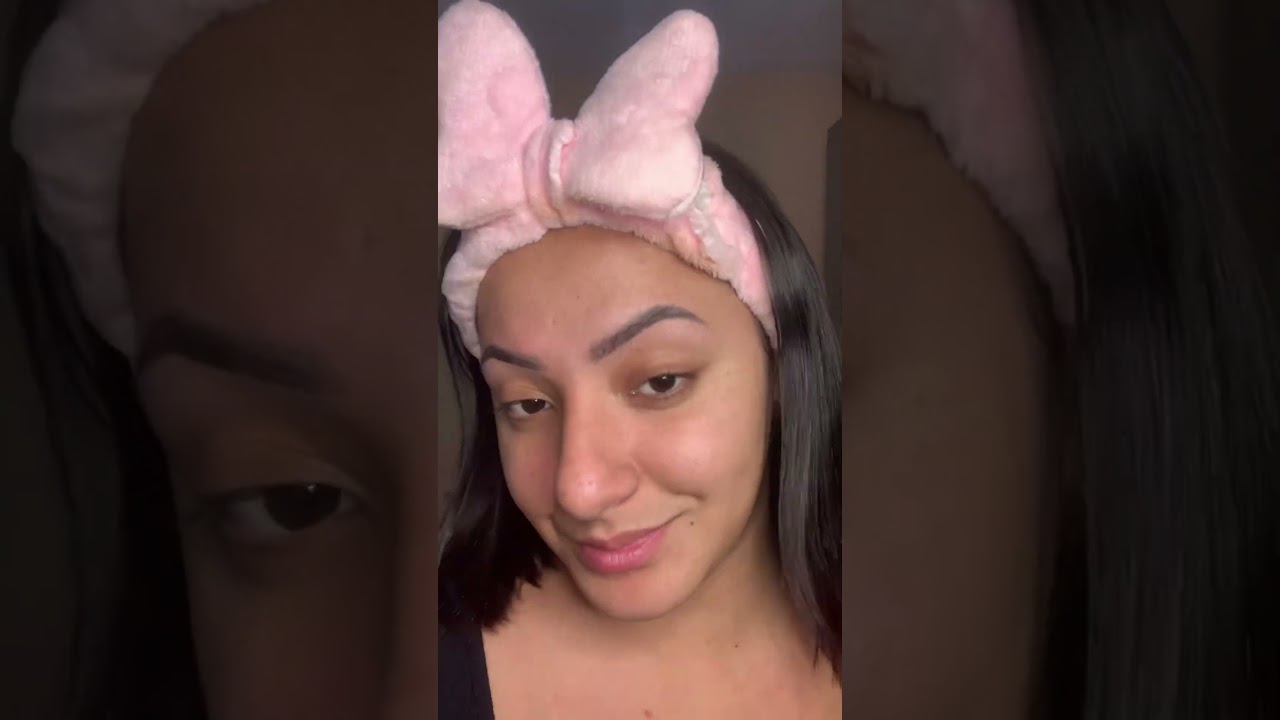 Sobrancelha de henna em casa