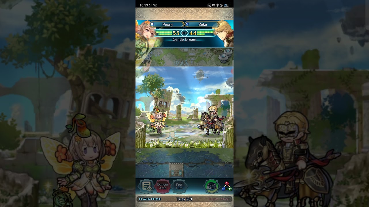 Zeke deals more than 99 damage - Fire Emblem Heroes