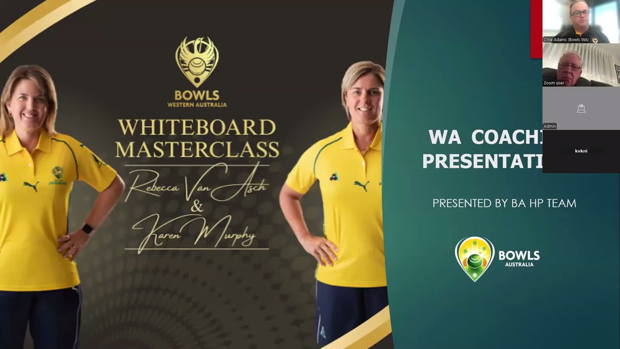 World Champions' Masterclass - Karen Murphy & Rebecca Van Asch