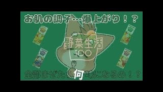 【検証】ハイスペな野菜生活が爆誕！