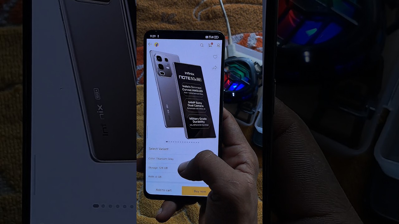 infinix note 50 s 5g average smartphone for 90fps capable poco handcam 