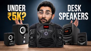 Don’t Buy Desk Speakers Before Watching This | Best Speakers Under ₹5000