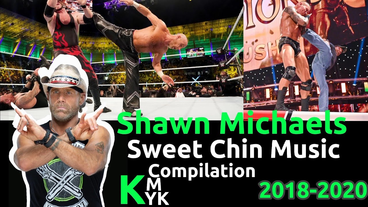 Shawn Michaels Sweet Chin Music Compilation 20182020 (KMYK) YouTube