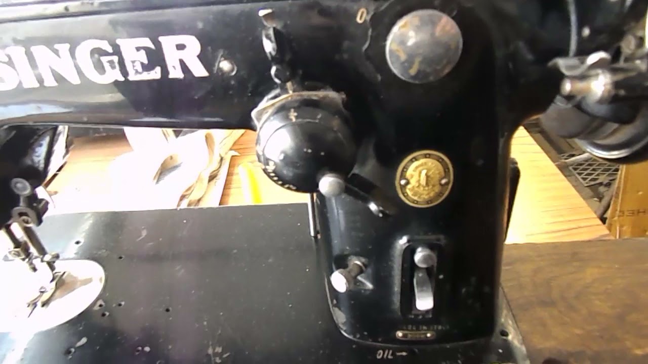Zig-zag Treadle Sewing Machine