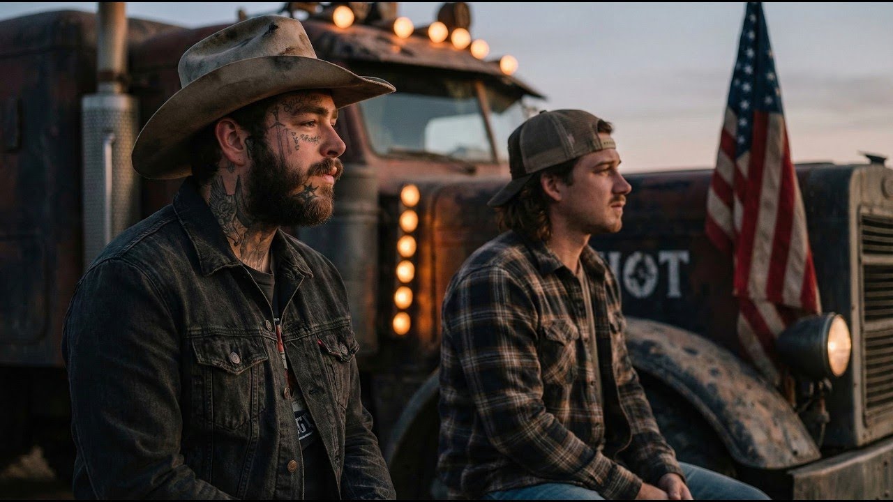 Post Malone - Blessed 2026 ft Morgan Wallen, Chris Stapleton & Jelly Roll | Official Lyrics Video