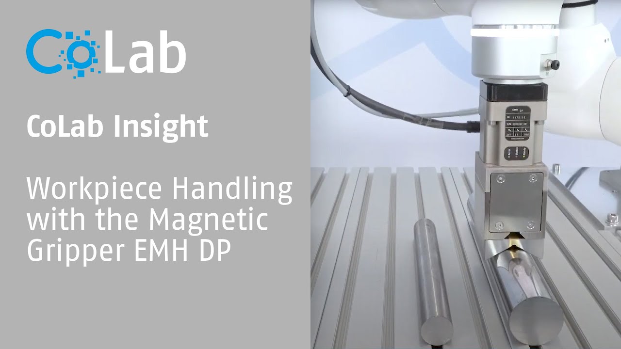 CoLab Insights: Workpiece Handling with the Magnetic Gripper EMH DP