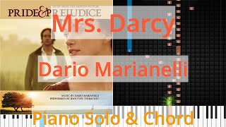 🎹Solo &amp; Chord, Mrs. Darcy, Dario Marianelli, Synthesia Piano
