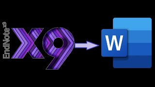 Add citations from X9 EndNote Library to Word #microsoft #endnotelibrary #tutorial #endnote #msword