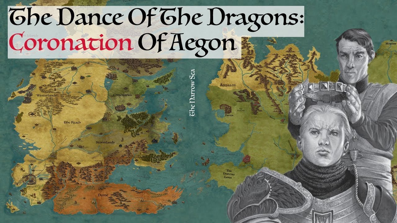 Coronation Of King Aegon ii (Dance Of The Dragons) Game Of Thrones History & Lore