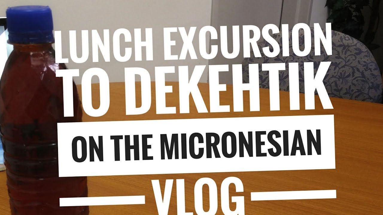 Lunch excursion to Dekehtik, Pohnpei