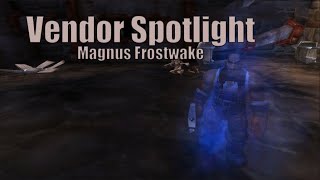 Make 1.8k Gold with Magnus Frostwake and Plans: Storm Gauntlets - Vendor Spotlight Video