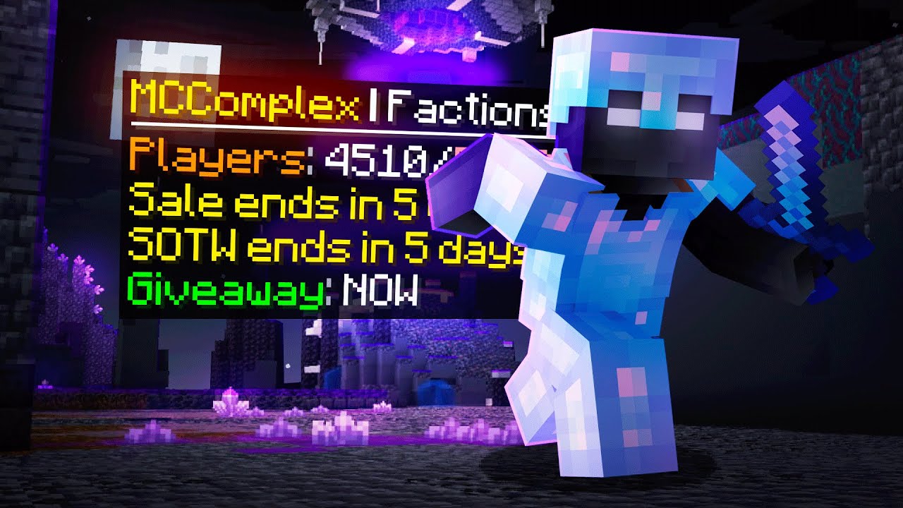 The #1 Minecraft Factions Server in 2024..!