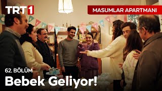 Sürpriz 'Bebek Geliyor' Kutlaması! | Masumlar Apartmanı 62. Bölüm