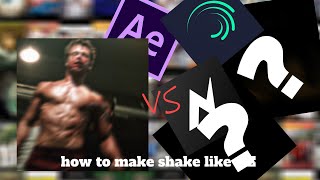 How to make shake on alight motion and node the result will shock you! (part-1)