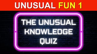Strange Knowledge Explore The Unexpected Quiz