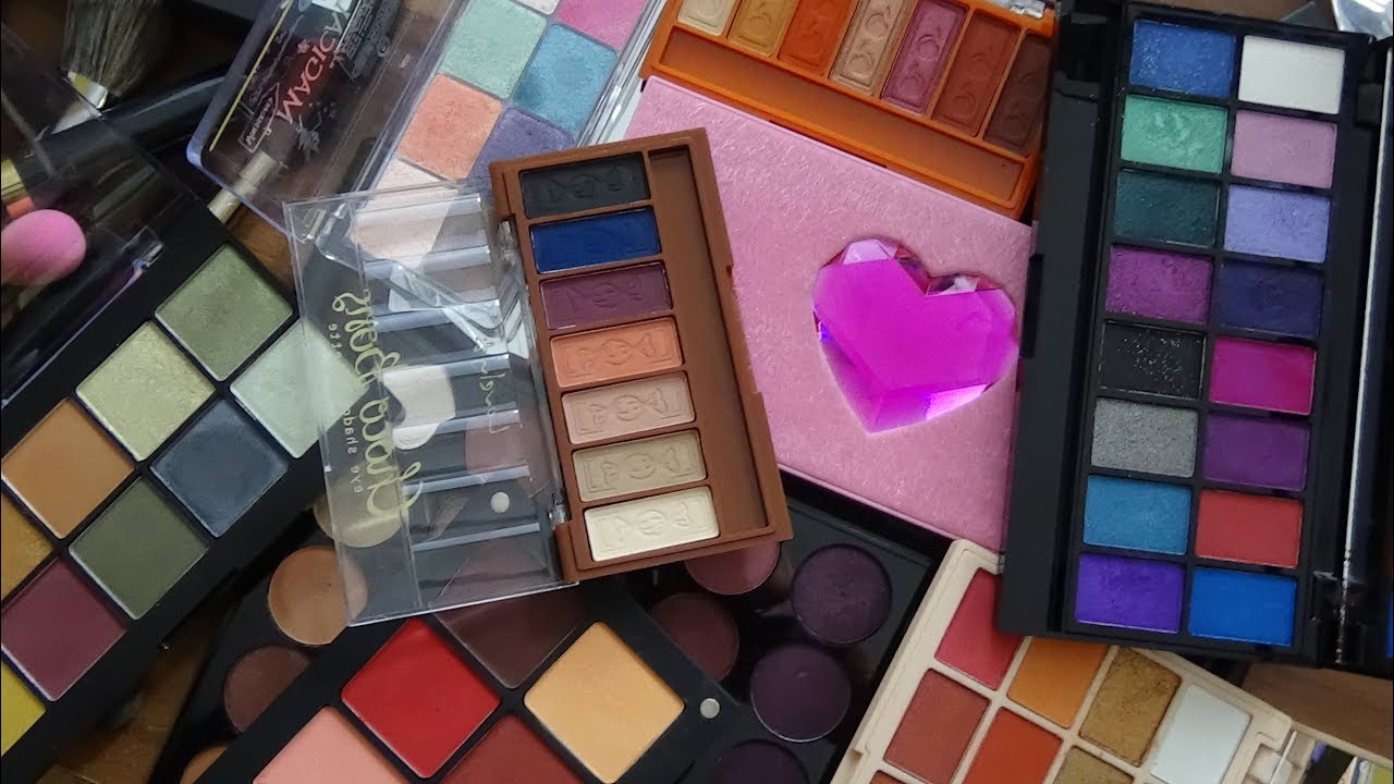 ✿ ULUBIONE PALETY CIENI ostatnich miesięcy ✿ MAKEUP REVOLUTION/ INGLOT/ MUA/ LOVELY/ ESSENCE/ NYX ✿