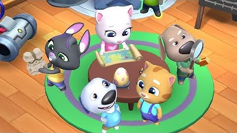 Talking Tom Time Rush New Gameplay Episode 1 ( Android, iOS)