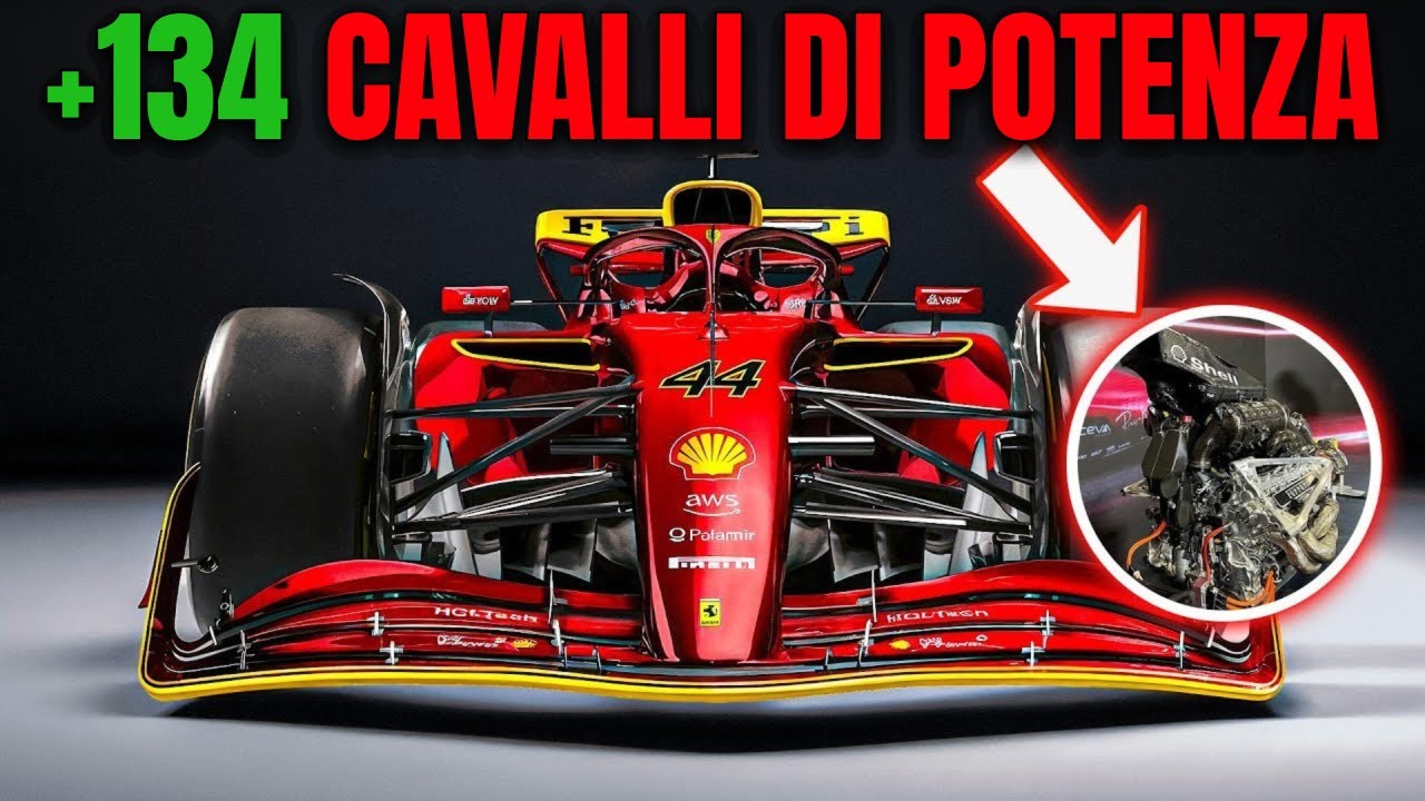 FERRARI CONVALIDA UN NUOVO COMPONENTE MISTERIOSO DEL MOTORE CHE LO HA RESO SUPER POTENTE PER IL 2026