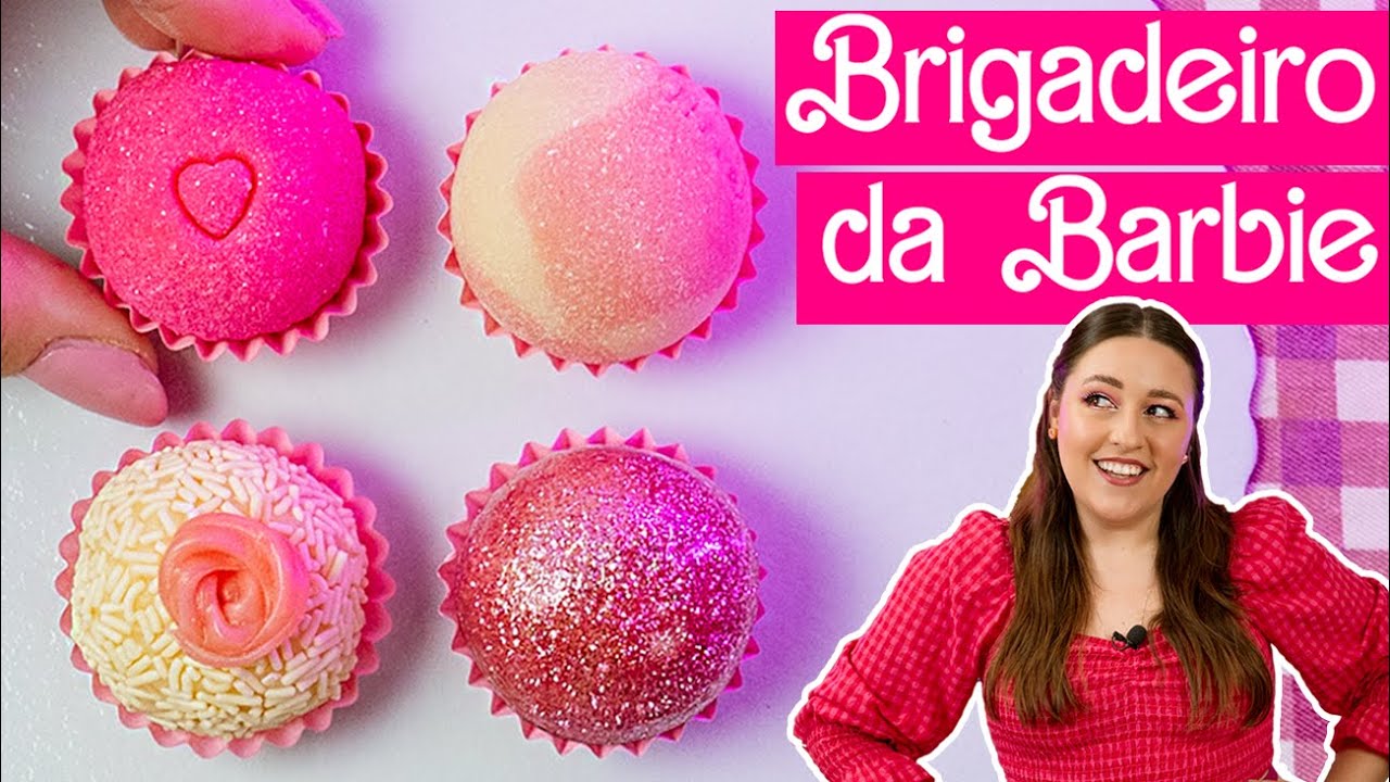 BRIGADEIROS DA BARBIE - 4 opções para Fazer e Vender! | Tábata Romero