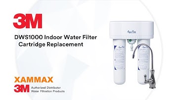 3M Water Filter - AP DWS1000 replacement tutorial - AP DW80/90 replacement cartridge - From XAMMAX