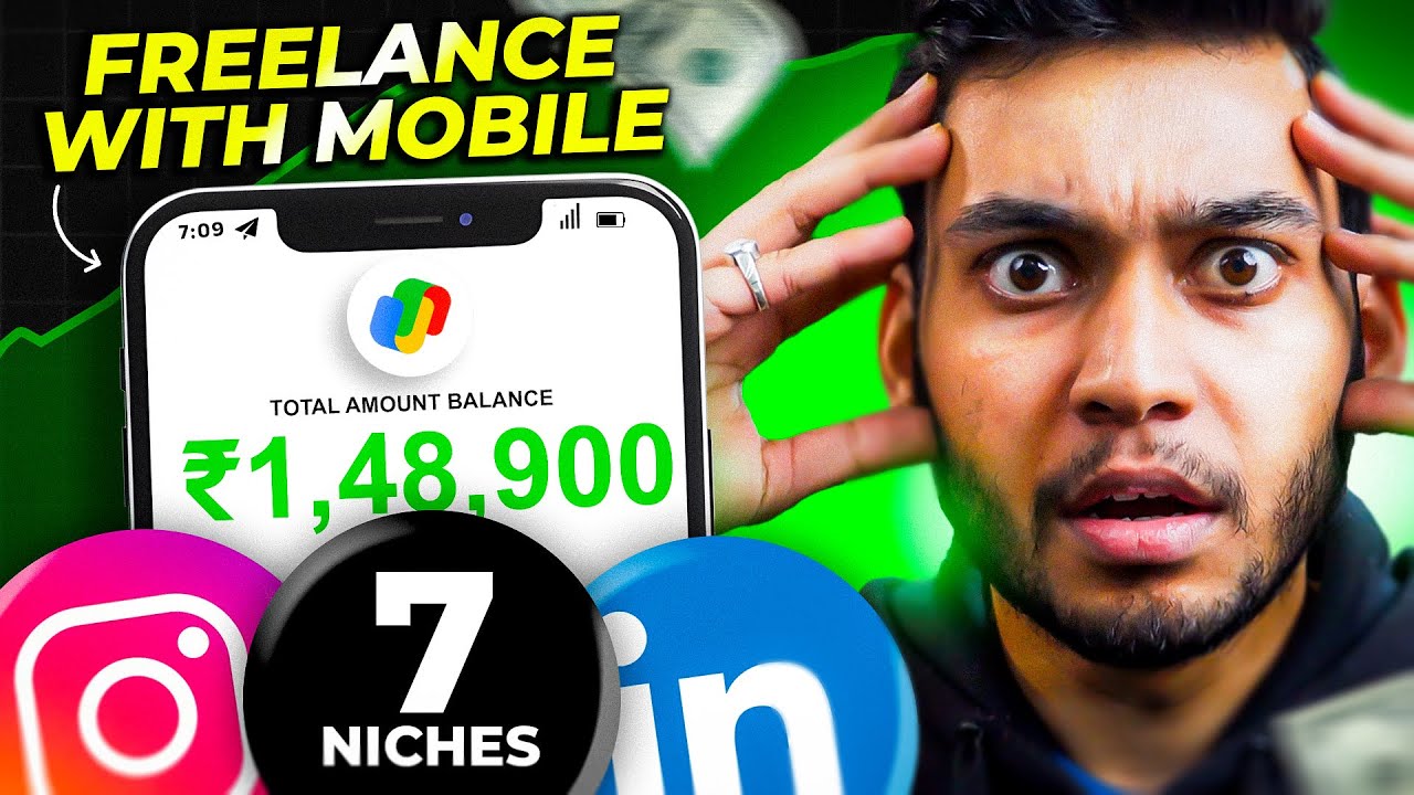 Freelance from your Phone ONLY | How to start Freelancing with Phone | Piyush Shukla