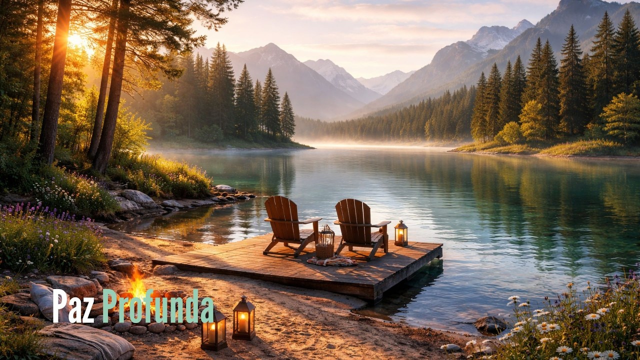 💤 Música para Dormir Profundamente y Aliviar la Ansiedad 🌙 Sonidos de Bosque Encantado Relajante