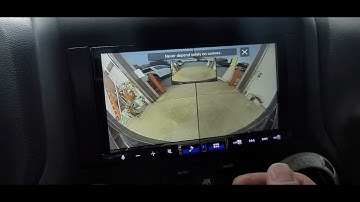 Jeep Wrangler Alpine Multiview Camera System Wireless Apple CarPlay & Android Auto #jeepwrangler