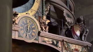 The Strasbourg astronomical clock in the Cathédrale Notre-Dame of Strasbourg
