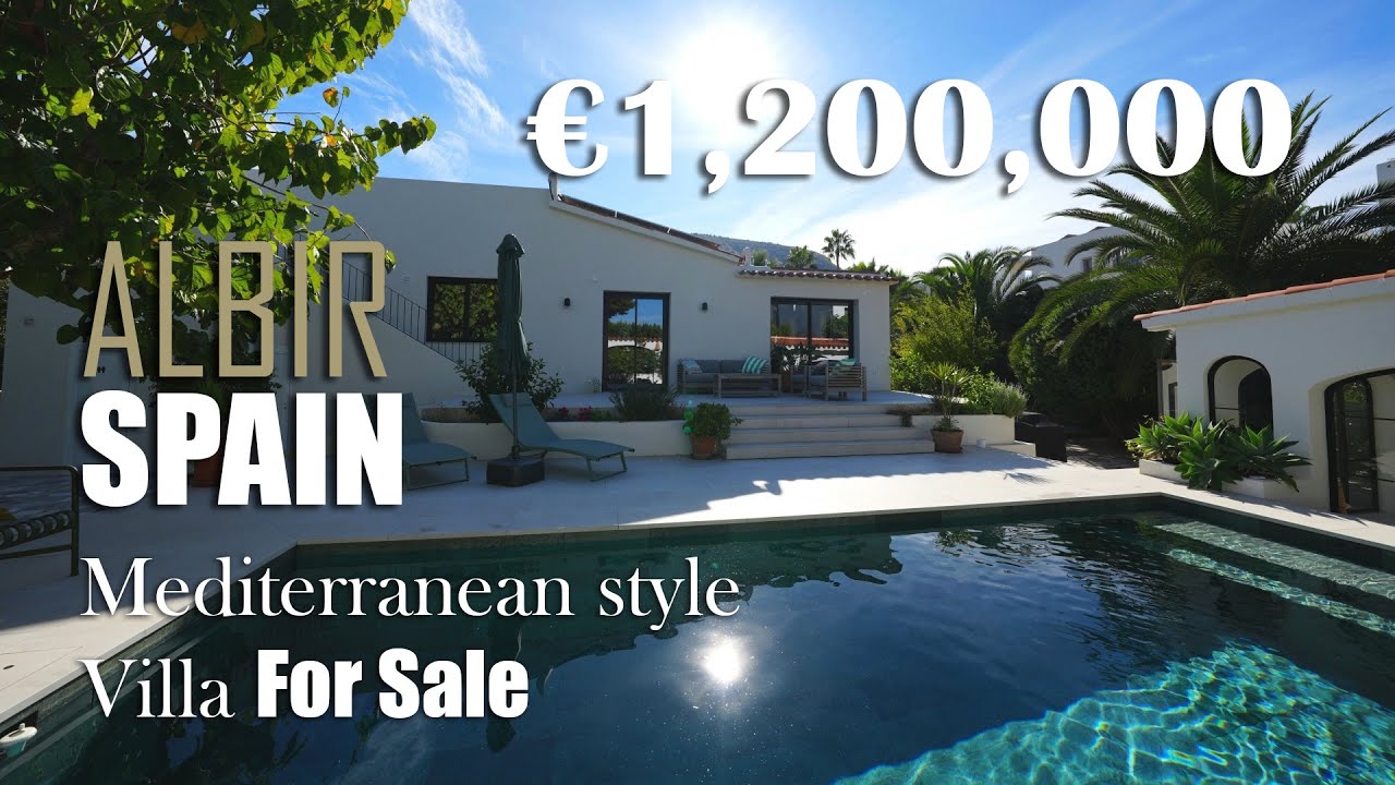 Средиземноморская вилла на продажу в Альбире, Испания 🇪🇸 Недвижимость в Испании