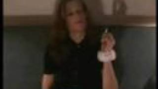 Marie Bäumer smokes irl