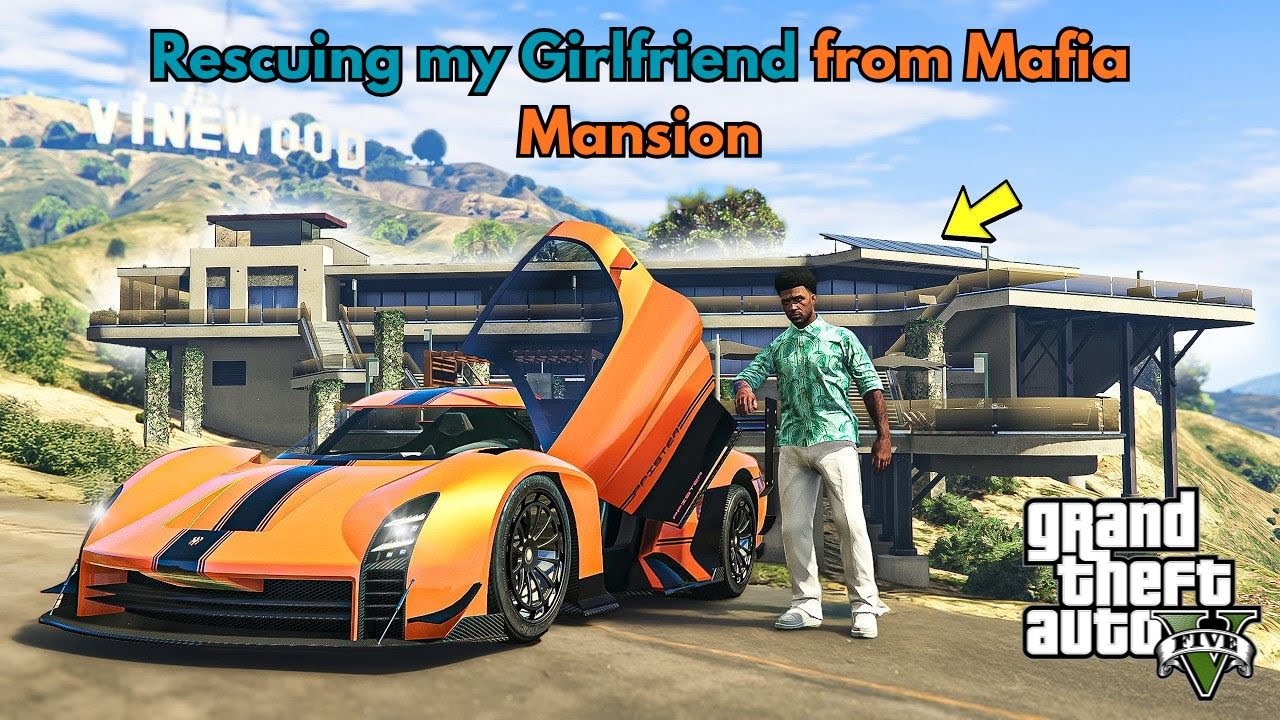 Rescuing my Girlfriend from Mafia Mansion | GTA 5 |
