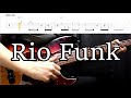 Lee ritenour  marcus miller  rio funkbass coverplay along with tabs in