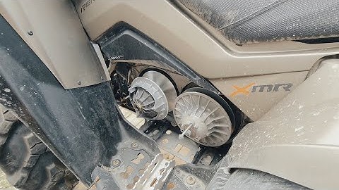 Complete CVTech clutch install on 2023 Can-Am Renegade XMR 1000R