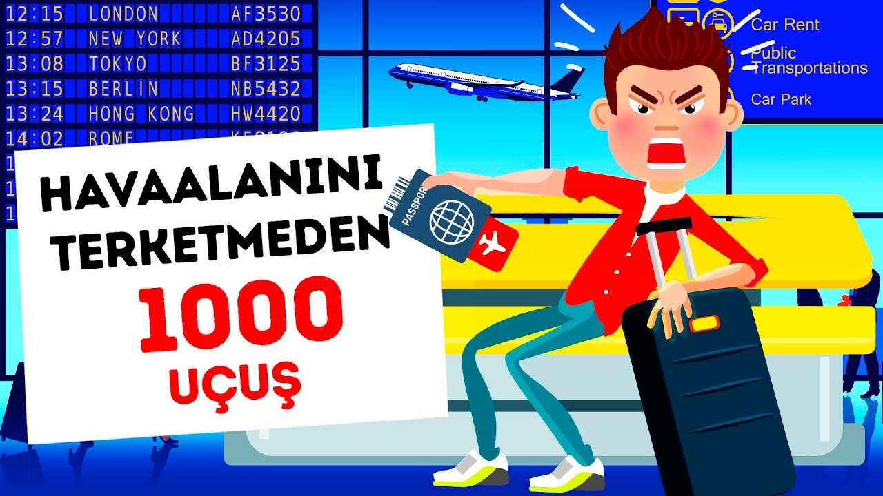 uçakların kalkış hızı Uçakla 1000 Kere Uçtu Ama Hiç Birinde Havaalanını Dahi Terketmedi
