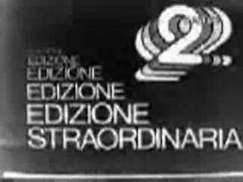 edizione straordinaria tg2 anno 1976