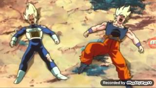 VEGETA KEEPS GETTING KICKED IN THE D