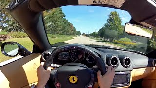 This week we're taking full advantage of the summer weather by
spending it behind wheel an open top ferrari. yes, it's a tough job,
but somebody's got...