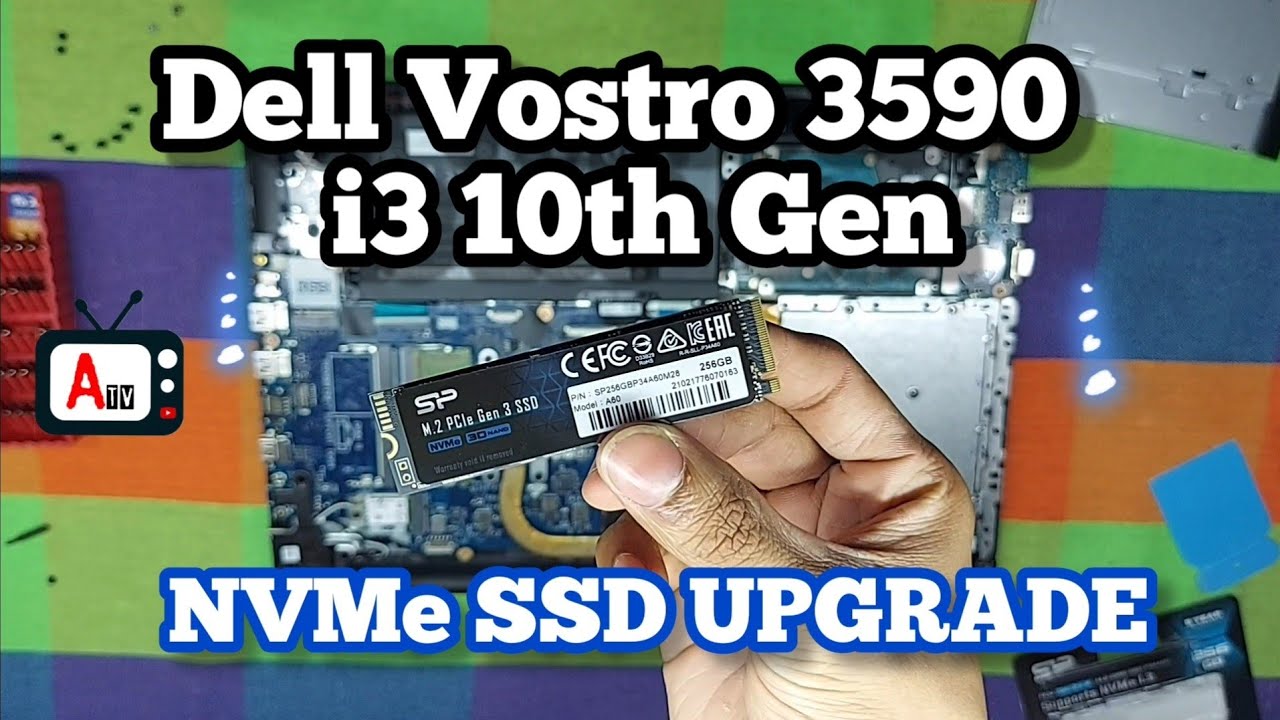 DELL VOSTRO 3590 i3 NVMe SSD upgrade