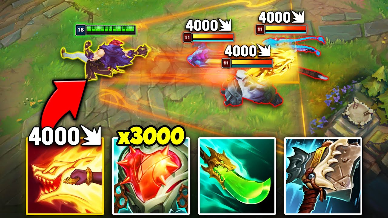 SETT BUT I MAX OUT MY TRUE DAMAGE AND ONE SHOT YOUR WHOLE TEAM (4K