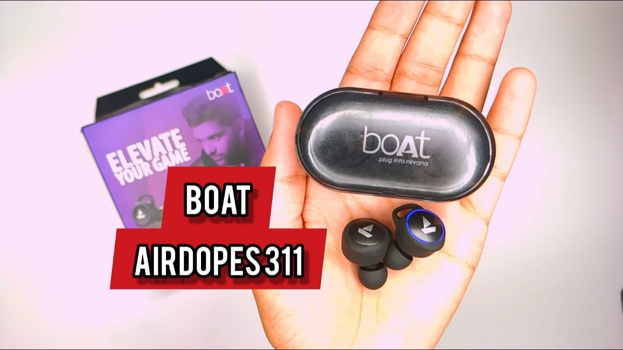 ⁣boAT Airdopes 311 Unboxing & Review - True Wireless Earphones, Bluetooth 5.0, Premium Black